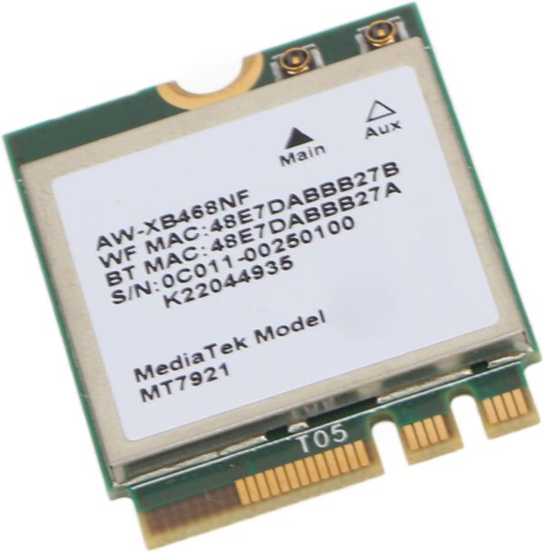 MT7921 wifi6 wireless card