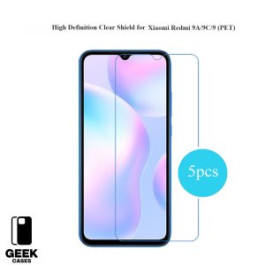 Geekcase Screen protector for Redmi 9A/9C/9 | K40/K40 Pro/K40S | K60/K60 Pro/K60E | Note 8 | Note 9 Pro | Note 9 Pro Max｜Note 11 5G/ Note 11S 5G  (5 PCS)