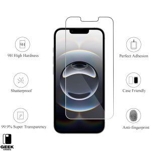 Screen Protector for iPhone All Series Tempered Glass Film 9H Hardness Scratch Resistant HD Clear (3PCS)