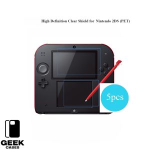 Geekcase High Definition Clear Shield for Nintendo 2DS  (5 PCS)