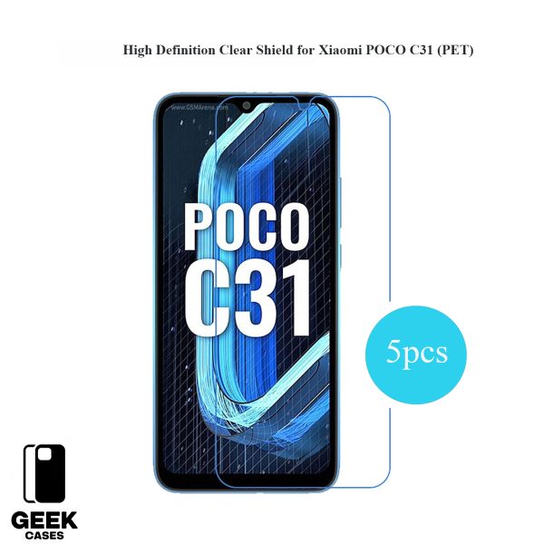 Geekcase Screen protector for Poco Series C31|F5 5G|M3|X2  (5 PCS) - Image 6