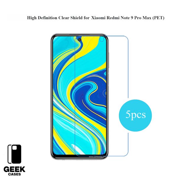 Geekcase Screen protector for Redmi 9A/9C/9 | K40/K40 Pro/K40S | K60/K60 Pro/K60E | Note 8 | Note 9 Pro | Note 9 Pro Max｜Note 11 5G/ Note 11S 5G  (5 PCS) - Image 4