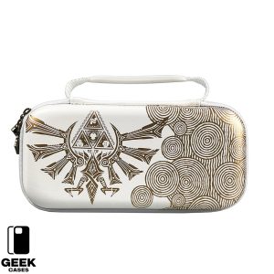 Zelda: Tears of the Kingdom-Themed Carrying Case for Switch / OLED / Lite – Green Gold / Platinum / Black Gold