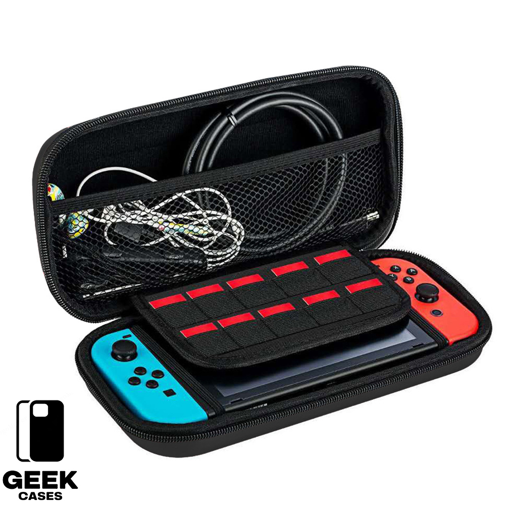 Solid Color Portable Handbag for Nintendo Switch Console - Image 5