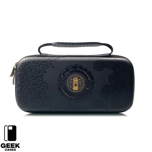 Zelda: Tears of the Kingdom-Themed Carrying Case for Switch / OLED / Lite – Green Gold / Platinum / Black Gold - Image 5