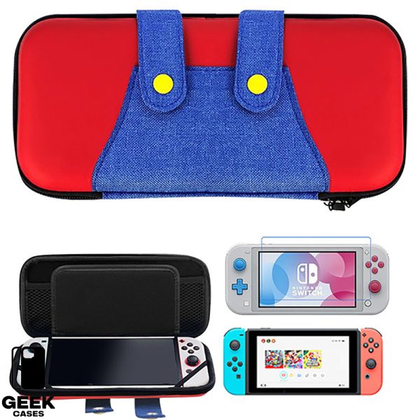 Mario & Luigi Themed Carrying Case for Nintendo Switch / Switch OLED - Image 10