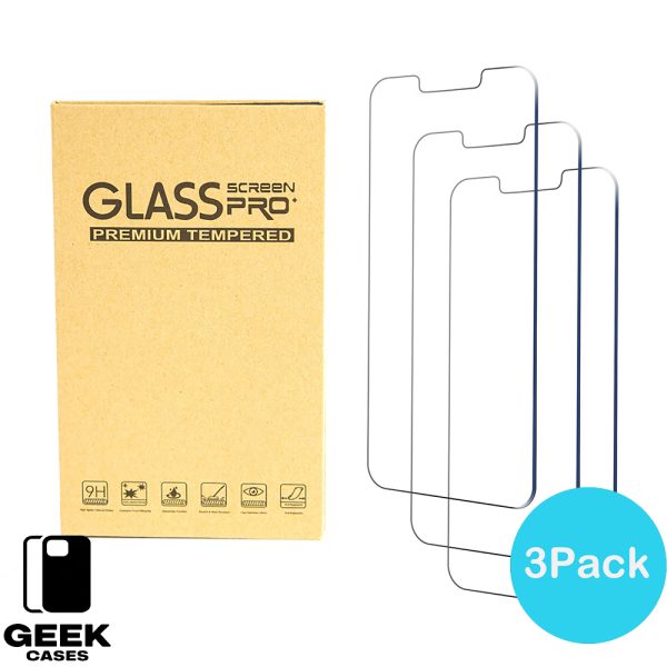 Screen Protector for iPhone All Series Tempered Glass Film 9H Hardness Scratch Resistant HD Clear (3PCS) - Image 7
