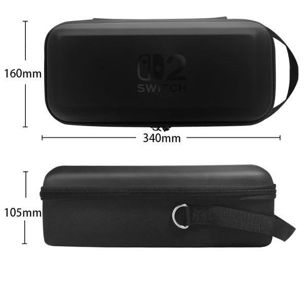 Large-Capacity Carrying Case for Switch 2 (2025) 7.9" — Portable with Built-In Stand, 10+ Game Card Slots, Dock Compatible - Image 7