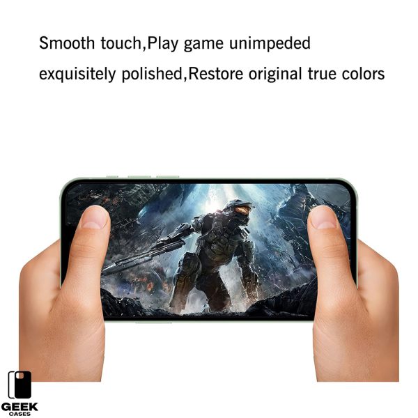 Screen Protector for iPhone All Series Tempered Glass Film 9H Hardness Scratch Resistant HD Clear (3PCS) - Image 5
