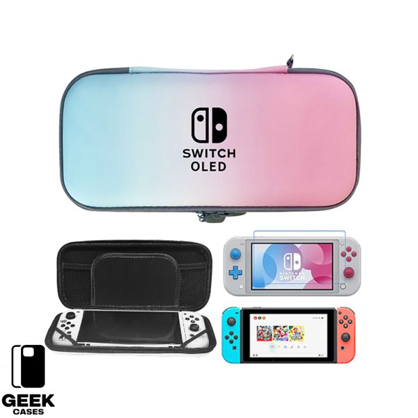 Gradient Color Switch Logo Carrying Case for Nintendo Switch & Switch OLED - Image 5