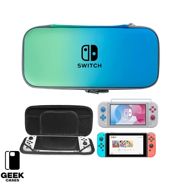 Gradient Color Switch Logo Carrying Case for Nintendo Switch & Switch OLED - Image 9